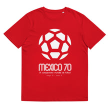 Mexico 1970 World Cup TShirt Unisex organic cotton