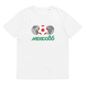 Mexico 1986 World Cup T Shirt Unisex organic cotton tee